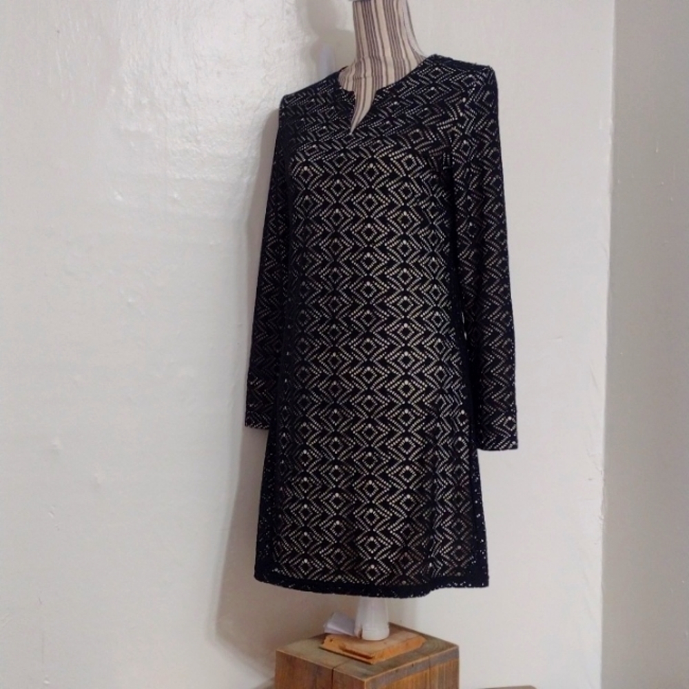 Coolibar Black Lausanne Crochet Long Sleeve UPF Sun Protection Cover Up Size XS - Picture 2 of 13